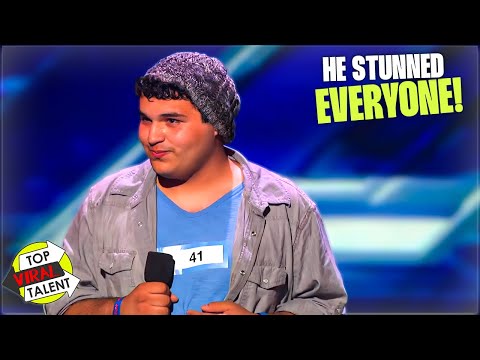 Nervous Kid Does The Unexpected.. His Voice was ANGELIC 😮