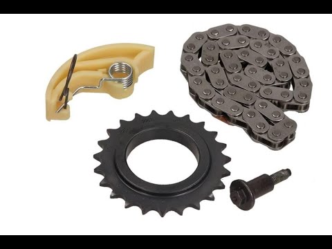 Цепь насоса масла с шестернями - видео