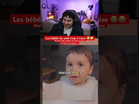 Les bébés français 😂😭 #humour