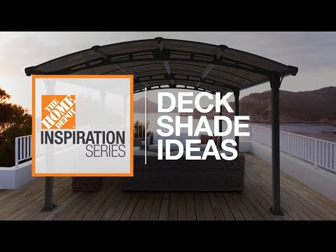 Deck Shade Ideas - Home Depot Patio Cover Plans