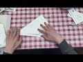 Letter Writing and Folding Techniques