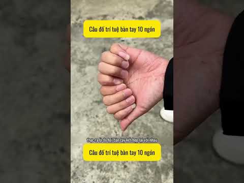 Đồ chơi trí tuệ ảo thuật bàn tay 10 ngón #dochoitritue #dochoithongminh #fpy #xuhuong
