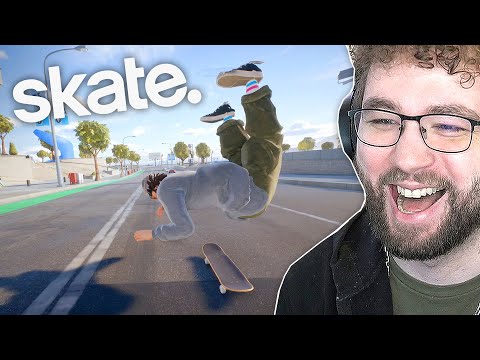 JEV ATTEMPTS SKATE. GLITCHES