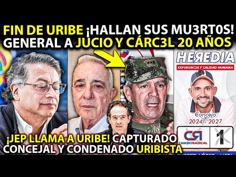 FIN de Uribe ¡Encuentran sus MU3RT0S! Montoya CÁRCEL 20 años ¡CONDENAN uribista y capturan concejal!