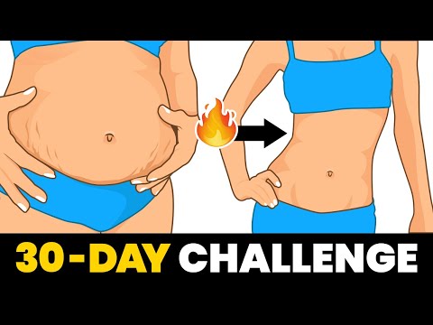 30-Day Lose Fat Challenge 💕 Full Body Workout at Home