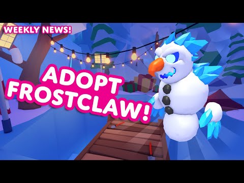 😈 ADOPT A FROSTCLAW PET! ⛄ Winter Deer Bait, New Minigames AND MORE in Adopt Me!