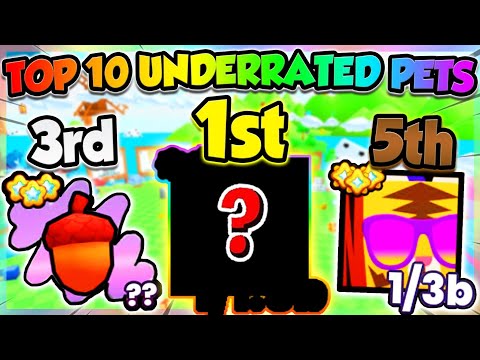 TOP 10 MOST UNDERRATED PETS in PETS GO!! (Roblox)