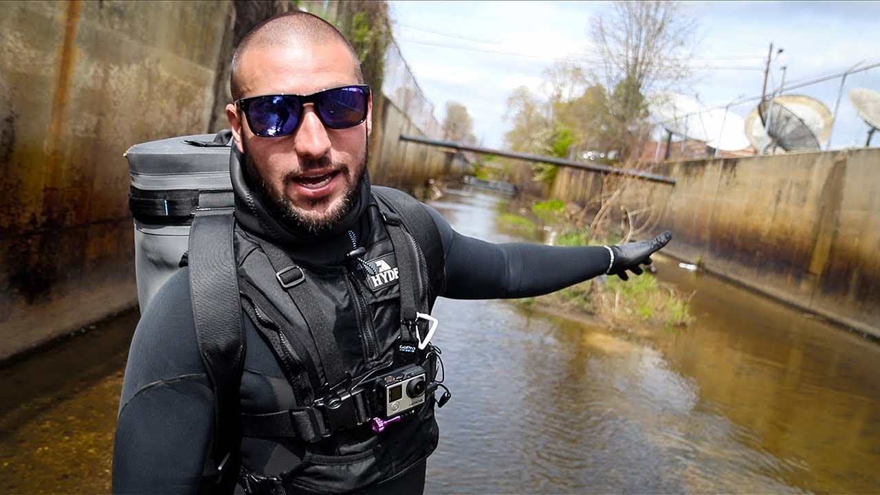 Exploring Polluted Urban Waterway! (Police & News Involved)