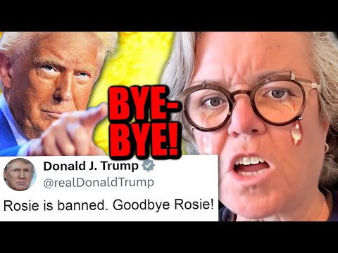 Rosie O'Donnell Goes OFF THE RAILS After Trump Said THIS To Her - It's OVER For Her!