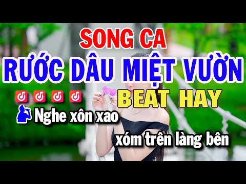 Rước Dâu Miệt Vườn Karaoke Song Ca Nhạc Sống (Em) Beat Hay | Huỳnh Lê