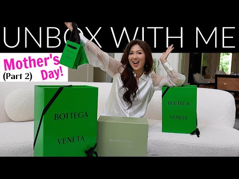 BOTTEGA VENETA AND VAN CLEEEF UNBOXING | UNBOXING PART 2 MOTHER'S DAY | CHARIS