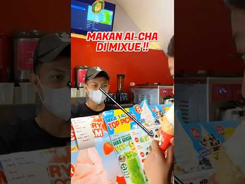 "Menghadapi Tantangan Makan Es Krim Aicha di Mixue: Berani Coba?" #shorts #eskrimaicha #mixue