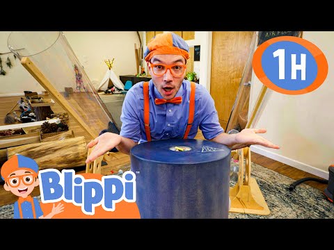 Blippi Creates Using His Imagination! | Blippi Painting for Kids  | Moonbug Kids - Art for Kids 🖌️