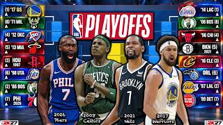 I Put The 16 Greatest SuperTeams In NBA History Into A Playoffs On 2K27! (Live Games)