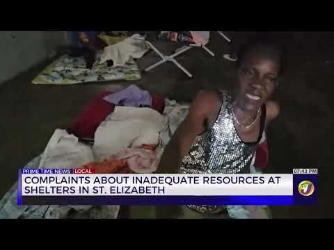 YouTube video thumbnail: Complaints About Inadequate Resources at Shelters in St. Elizabeth