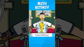 Messi retires from Argentina😭 #messi #argentina #football