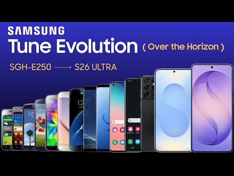 Samsung Galaxy "Over the Horizon" Evolution (2006 – 2026) | All Ringtones S1 to S26 Ultra HD