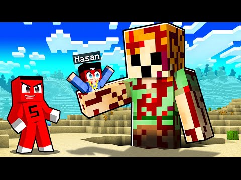 Hasanı GIANT ALEX ile Korkuttum !! - Minecraft