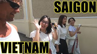 Ep. 71 In Vietnam visiting Saigon,  Karsts, Hang Son Doong Cave and Independence Palace