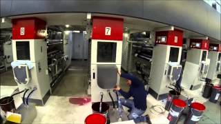 Finito® dress installation on a Flexo machine