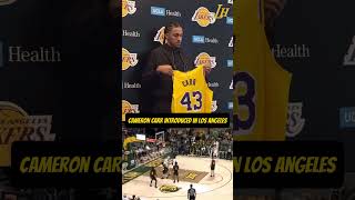 Carr will wear #43 for the Lakers 🙌🏽