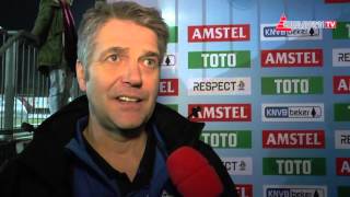 Screenshot van video Reactie Rob Snijders op Excelsior'31 - FC Den Bosch (1-3, 1/8e finale KNVB beker)