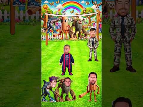 tung tung Messi'nin kostümü hangisi 😱🦈?-Ronaldo🐐,Messi🥶,Mbappe🐢,Speed💀🔥.