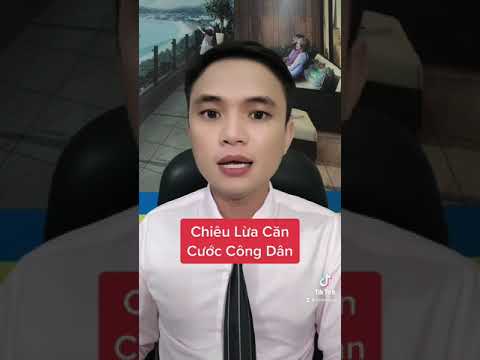 Cảnh Báo Chiêu Lừa Đảo Tinh Vi Bằng CCCD #tintuc #tinnong