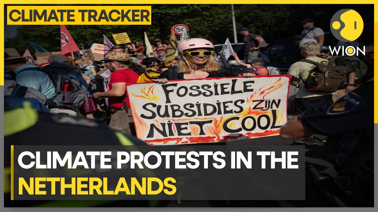 Protests demanding an end to Government subsidies for fossil fuels