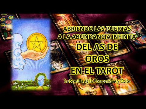 ☪️ SIGNIFICADO DEL AS DE OROS | PROSPERIDAD Y EXITO EN EL AMBITO MATERIAL | CURSO DE TAROT