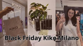 TUDO QUE EU COMPREI NA BLACK FRIDAY DA KIKO MILANO 2024