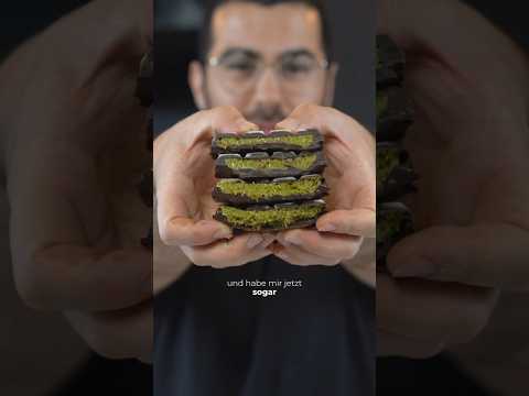🍫💥 Virale Schokolade mit knuspriger Pistazien Füllung aus Dubai 💥🍫