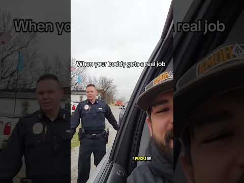 O policial AMIGO!
