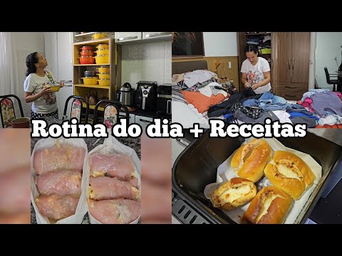 DIA CORRIDO, FIQUEI ATÉ A NOITE NA LIMPEZA, ORGANIZAÇÃO E RECEITAS DELICIOSAS 😋