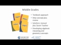 Saxon Math Program Overview
