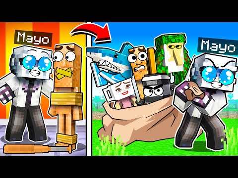 Atrapé a TODOS los Italian Brainrot en Minecraft 😱
