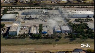 No Detection: Explosion at Watson Grinding