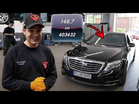 Mercedes Experte bewertet meine Unfall S-Klasse mit 400.000KM (Fatale Diagnose)