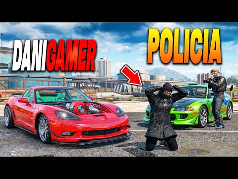 El Jefe De La Policia Me Obliga A Correr Con este Piloto Desconocido😲Gta Rp