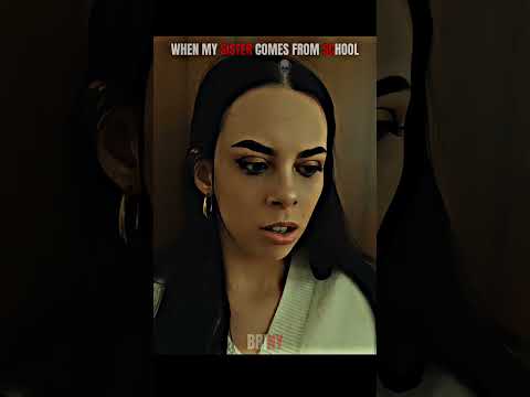My Sister Just Got Back From School #edit #phonk #skulledit