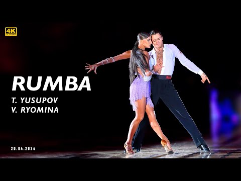 RUMBA | Timur Yusupov - Valeria Ryomina | Professional Latin | Kremlin Cup 2024 | 4K