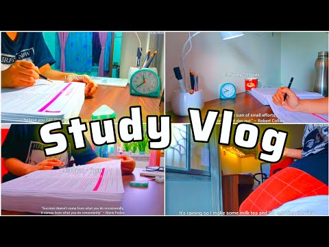 Night Study Vlog 📚 study and repeat 🔁 | Study More