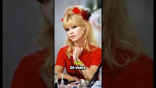 Brigitte Bardot thought the year #brigittebardot #evolution #trending #shortfeed