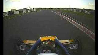 Alan runs out of road Kirkistown April 09