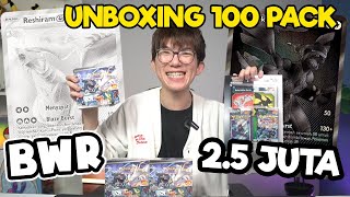 BERBURU KARTU POKEMON HITAM PUTIH TERLANGKA!! UNBOXING 100 PACK HITAM & PUTIH -Pokemon TCG Indonesia