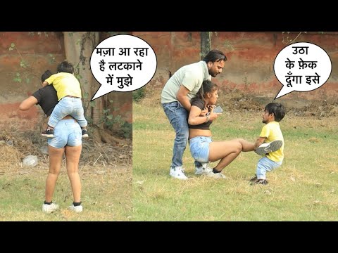 लड़की की पीठ पर चडा Tingu Prank में | Chota Chetan