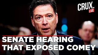 LIVE | Senate Hearing That Got Ex FBI Director James Comey Indicted | Trump | Pam Bondi | Russia