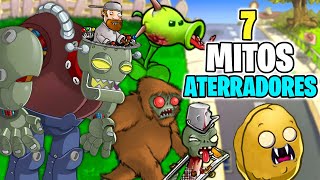 Los 7 MITOS más GRANDES de PVZ (Plantas Vs Zombies)