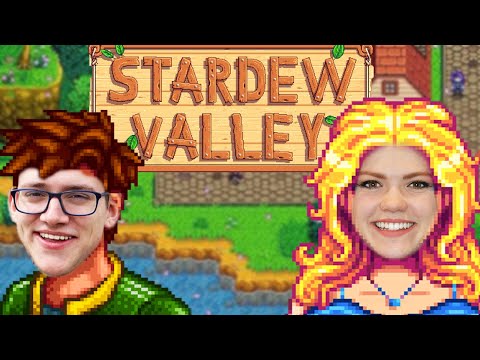 Playing Stardew Valley for the First Time! ft. my husband!