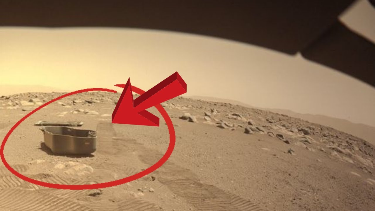 Mars perseverance curiosity capture Mysterious Box for an ancient civilization on surface of Mars